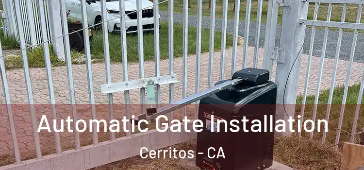 Automatic Gate Installation Cerritos - CA