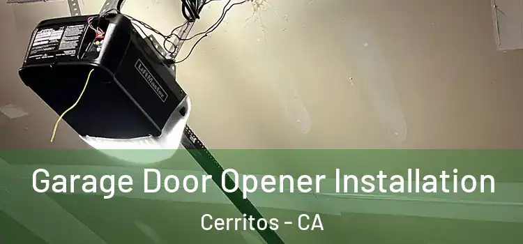  Garage Door Opener Installation Cerritos - CA