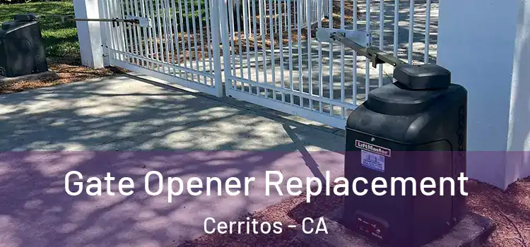 Gate Opener Replacement Cerritos - CA