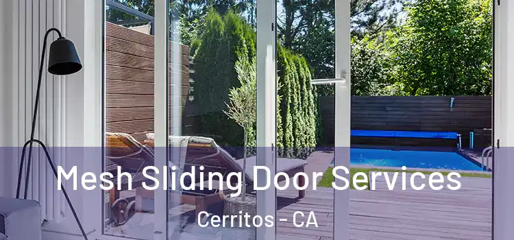 Mesh Sliding Door Services Cerritos - CA